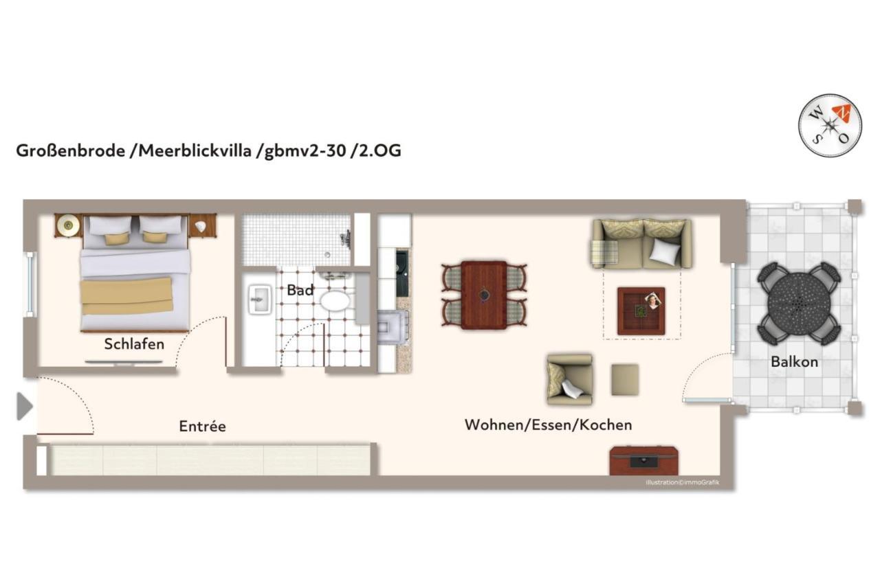 Apartmentanlage Meerblickvilla Apartmentanlage Meerblickvilla 2-30 Großenbrode Exterior foto